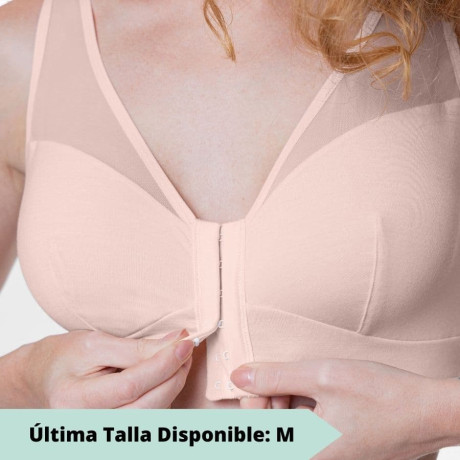 Front closure bra, non wired, non padded, satis, dorina.