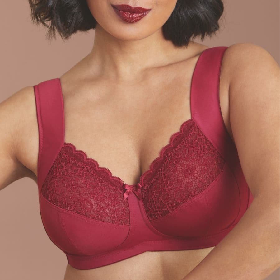 Minimizer bra, non wired, non padded, havanna, anita.