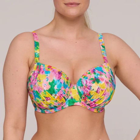 Minimizer bikini top, underwired, padded, ubud, primadonna swim. 2