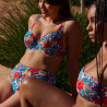 Bikini top + bikini full briefs, curaçao, sans complexe.
