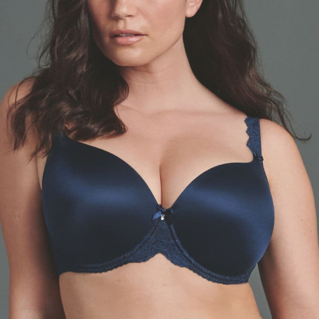 Minimizer bra, underwired, padded, bobette, rosa faia.