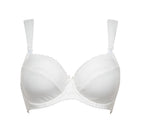 Cotton nursing bra, underwired, New Calin model, Sans Complexe. Up to F cup.