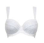 Cotton nursing bra, underwired, New Calin model, Sans Complexe. Up to F cup.