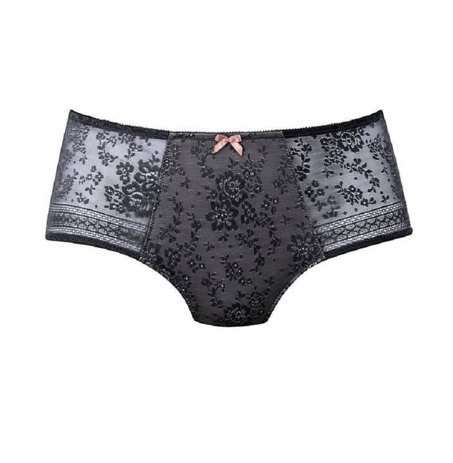 braguitas talle alto de encaje, fleur de rosa faia.