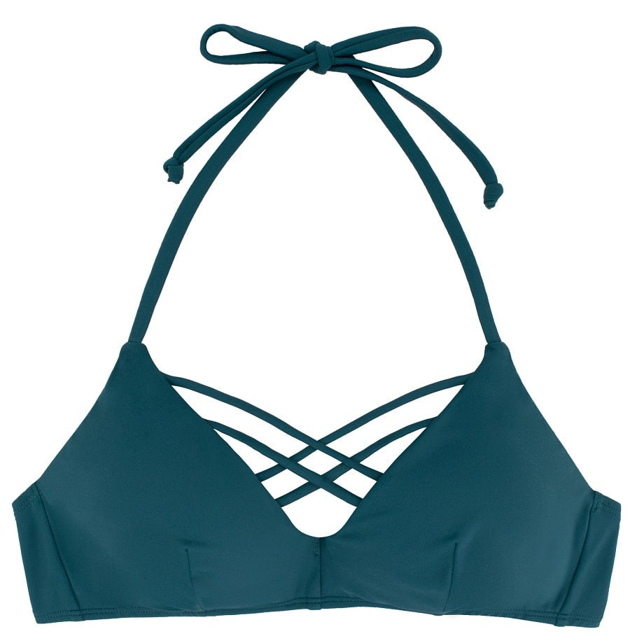 conjunto bikini de triángulo, bora bora de dorina.