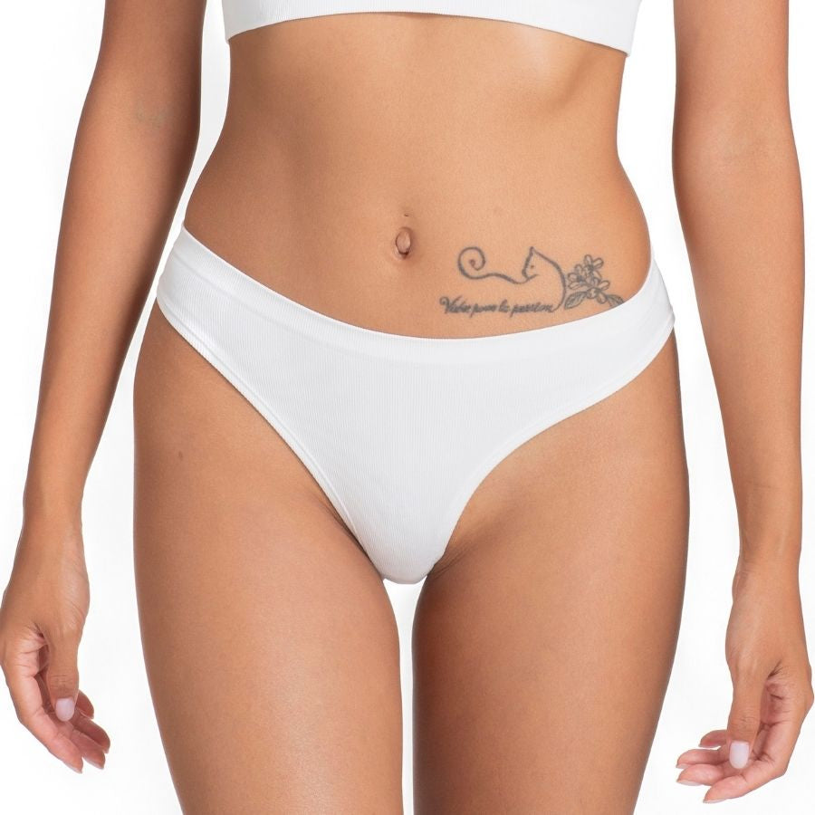 packx3 braguitas corte midi seamless, flo de dorina.