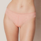 Lace bralette with underwire and padding, geometric lace. Gisela. Knickers included.