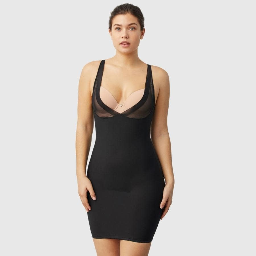 vestido reductor y moldeador cuerpo completo de ysabel mora.