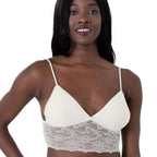 packx2 bralette encaje sin aro y relleno, crystal de dorina.