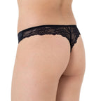 packx3 lace thong briefs, crystal by dorina.