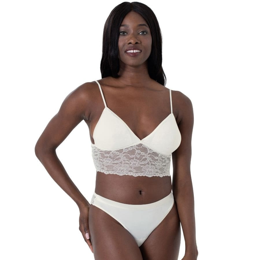 packx3 lace thong briefs, crystal by dorina.