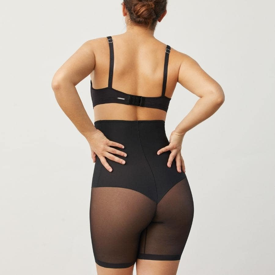 faja alta reductora pantalón, vientre plano de ysabel mora.
