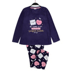 Girls' fleece pyjamas, "my bed and I". Mr. Wonderful.