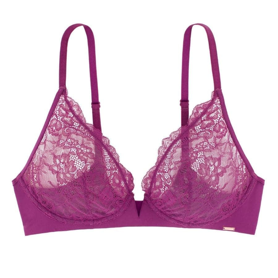 sujetador bralette escotado sin aros, rain de dorina.