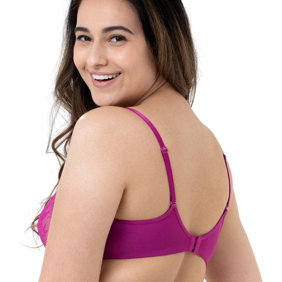 sujetador bralette escotado sin aros, rain de dorina.