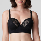 bralette reductor cuadritos y encaje, madison de primadonna.