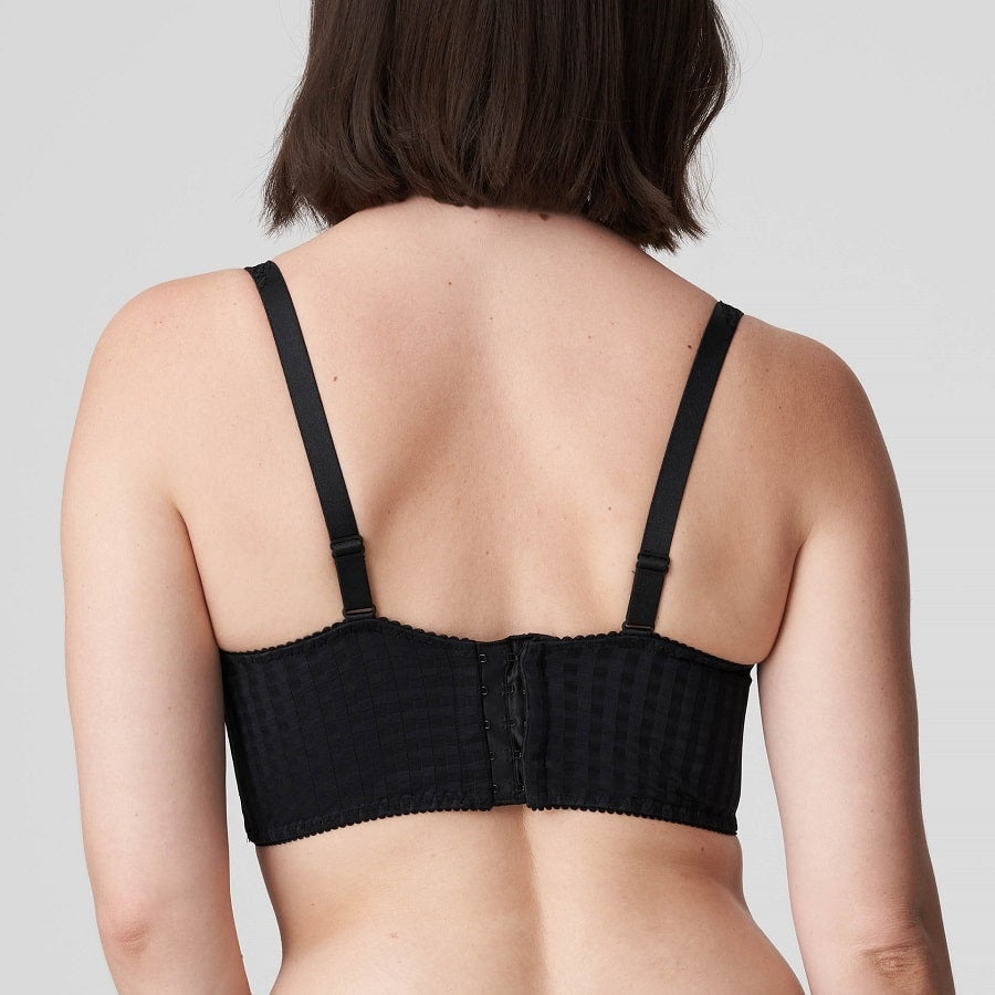 bralette reductor cuadritos y encaje, madison de primadonna.