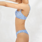 conjunto bikini bandeau sin aros, copa b de ysabel mora.