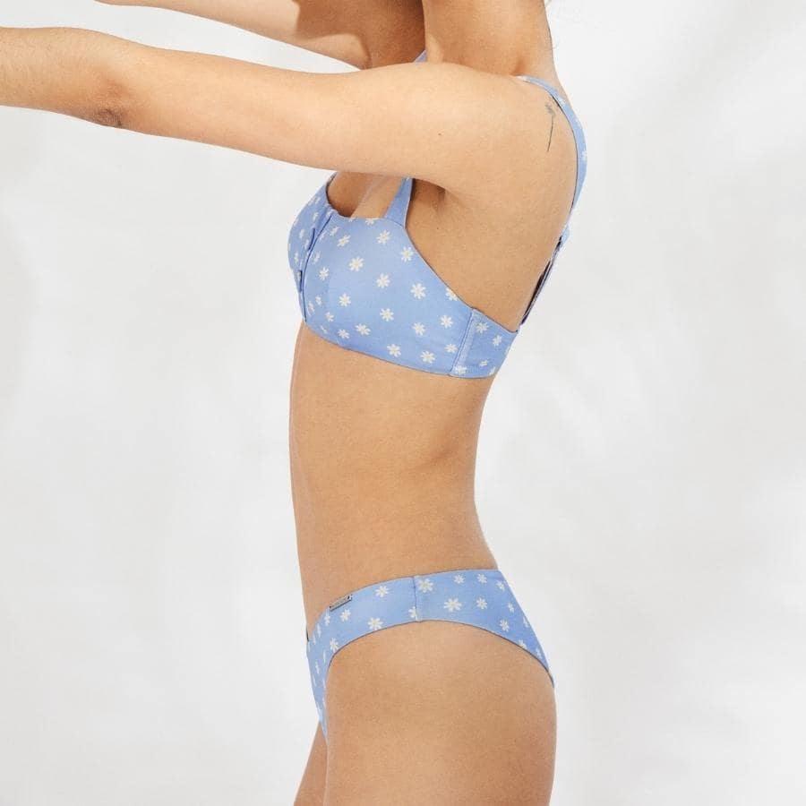 conjunto bikini bandeau sin aros, copa b de ysabel mora.