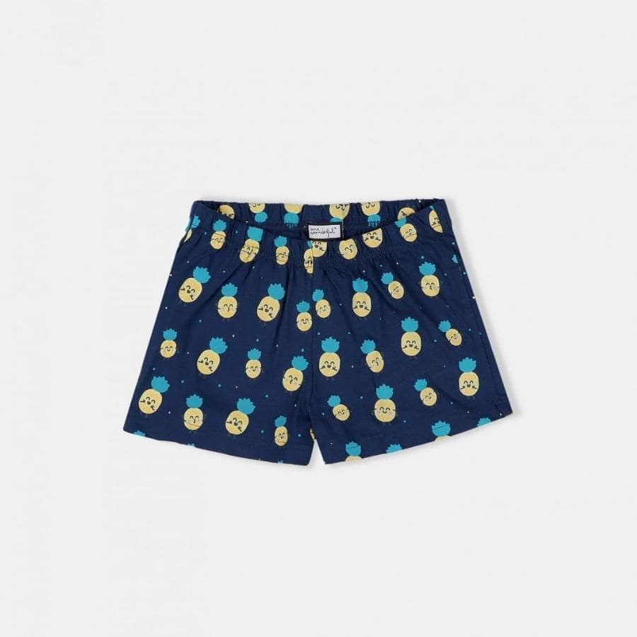 Girls' summer pajamas, "together to the end of the world," Mr. Wonderful.