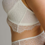 bralette reductor encaje, sin aros, sin relleno, frida, singular. especial copas grandes.