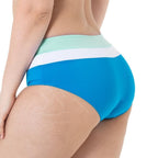 High-waisted tricolor bikini briefs, Lawaki by Dorina.