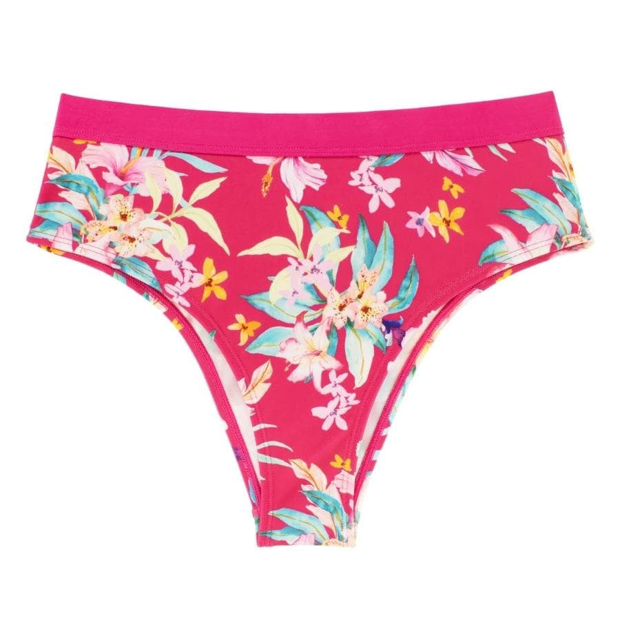 braga bikini talle alto estampada, vanua levu de dorina.