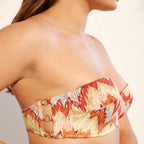 conjunto bikini sin tirantes, copa b y c, promise.