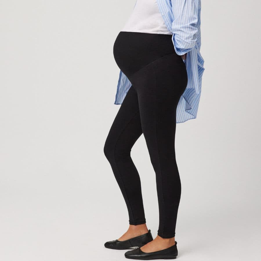 Leggings premamá cómodos y elásticos de Ysabel Mora.