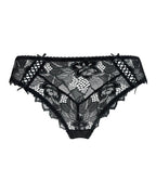 Classic cut brief with floral lace, Arum style, Sans Complexe.