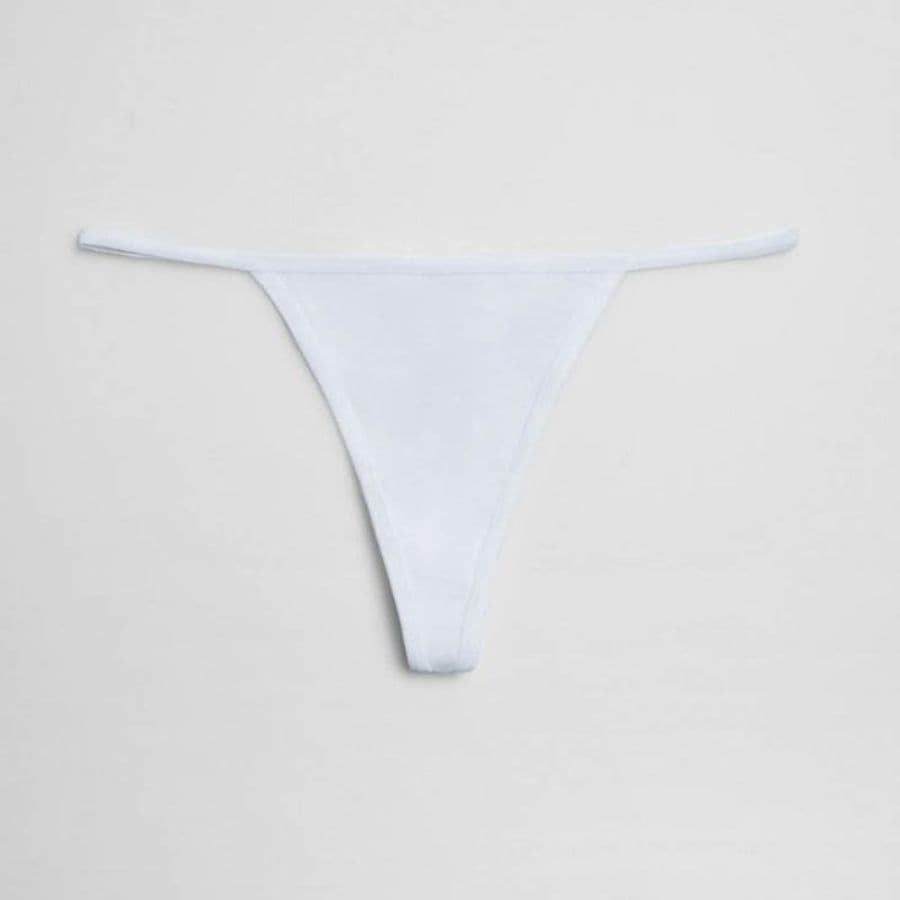 Braguita de corte mini tanga de algodón suave de ysabel mora.