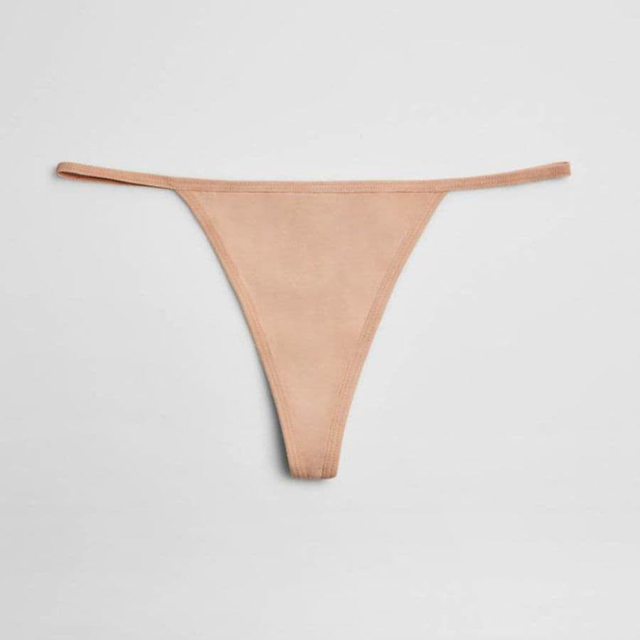 Braguita de corte mini tanga de algodón suave de ysabel mora.