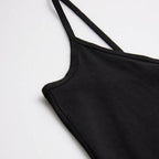 Camiseta interior con tirante fino en algodón de ysabel mora