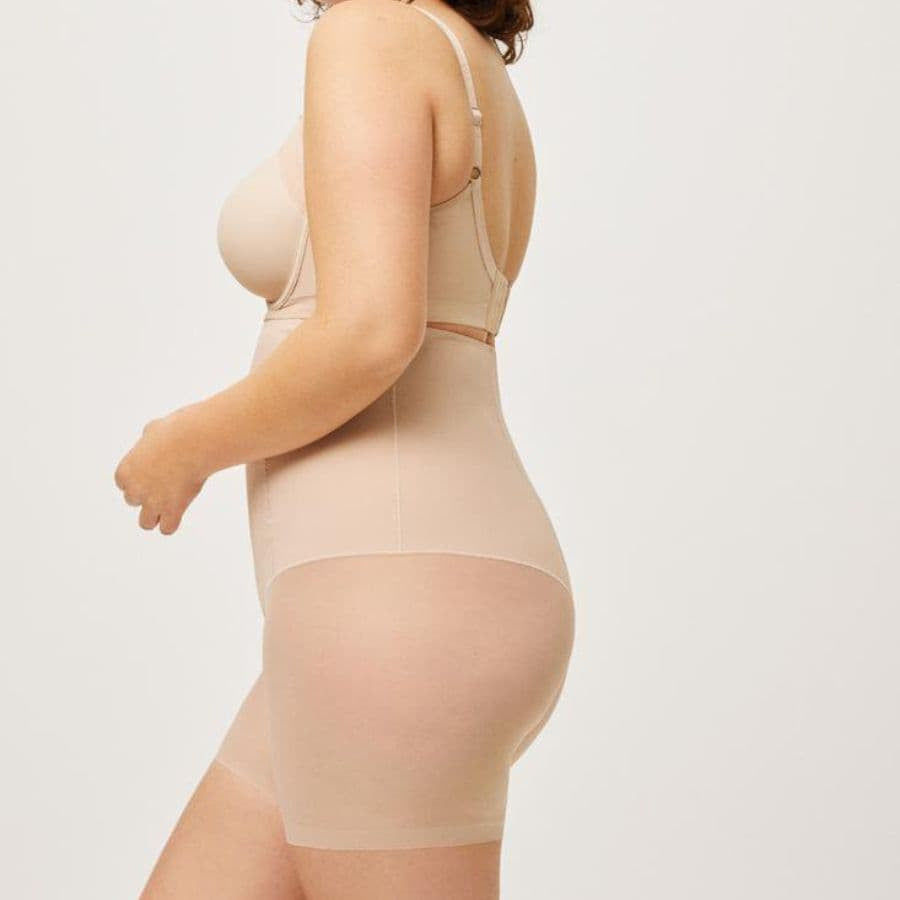 faja alta reductora pantalón, vientre plano de ysabel mora.