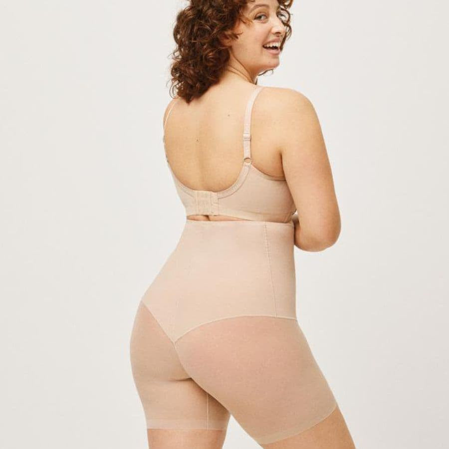faja alta reductora pantalón, vientre plano de ysabel mora.