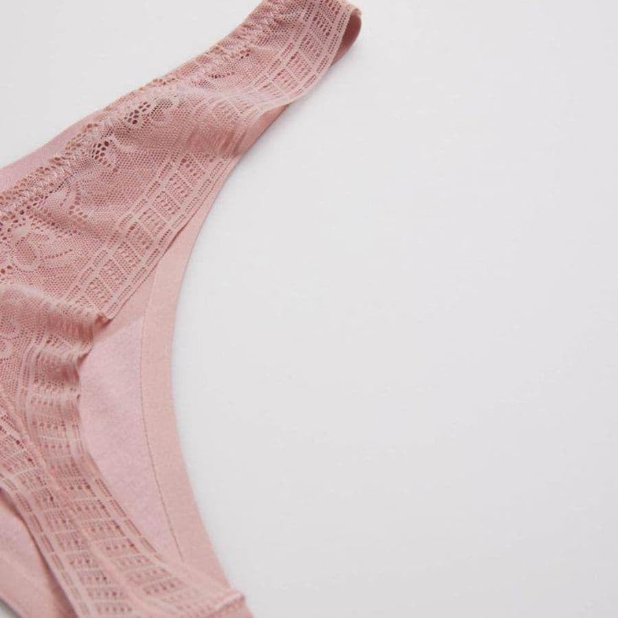 Braga corte tanga en encaje invisible de ysabel mora.