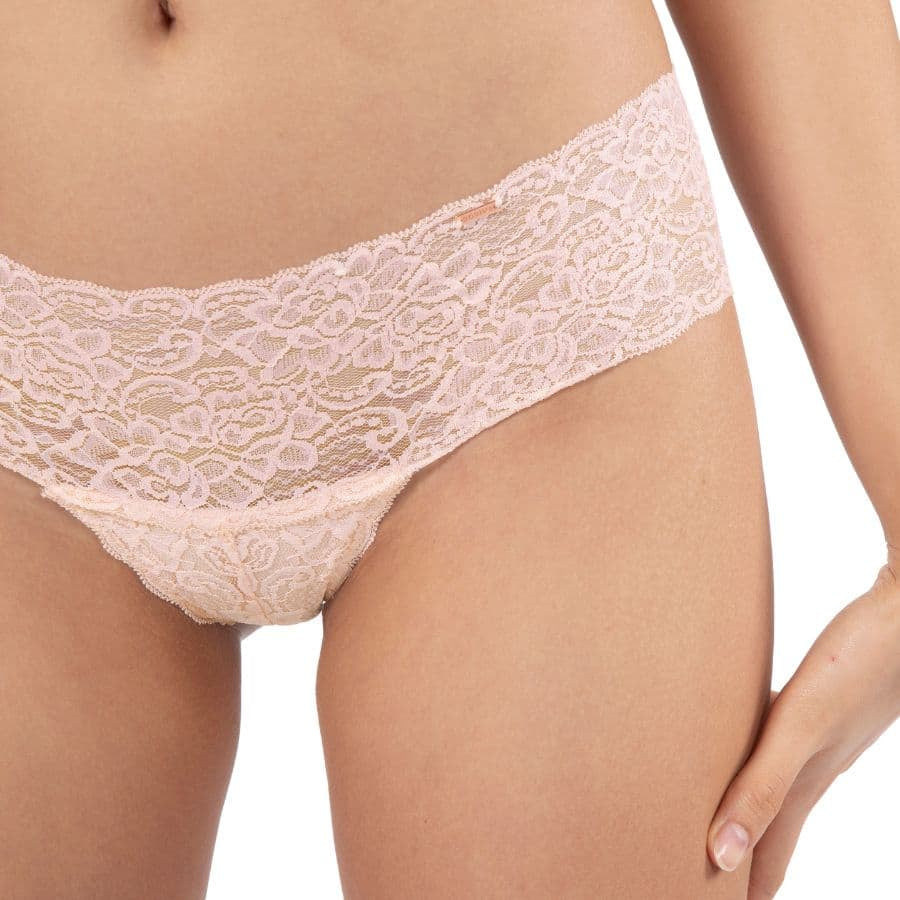 packx3 braguitas corte midi de encaje, lana de dorina.