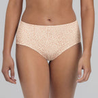 Printed high-waisted briefs, Joy by Rosa Faia.