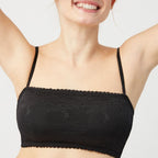bandeau sin tirantes, sin aro y con relleno de ysabel mora.