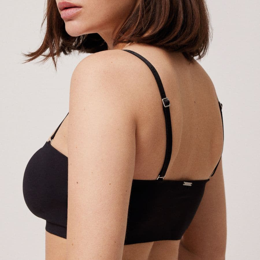 bandeau sin costuras, sin aro y con relleno de ysabel mora.
