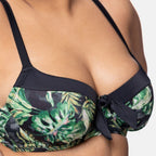 copa bikini capacidad estampado tropical, kano de dorina.