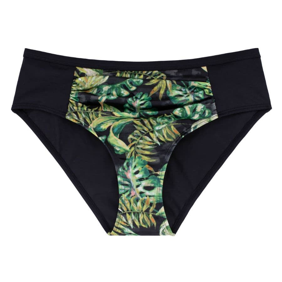 braga bikini talle alto estapado tropical, kano de dorina.