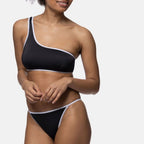 conjunto bikini tipo top, sin aro, bandol de dorina.