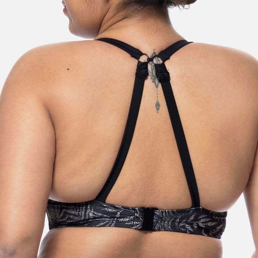 patterned bikini top capacity, Kaduma by Dorina.