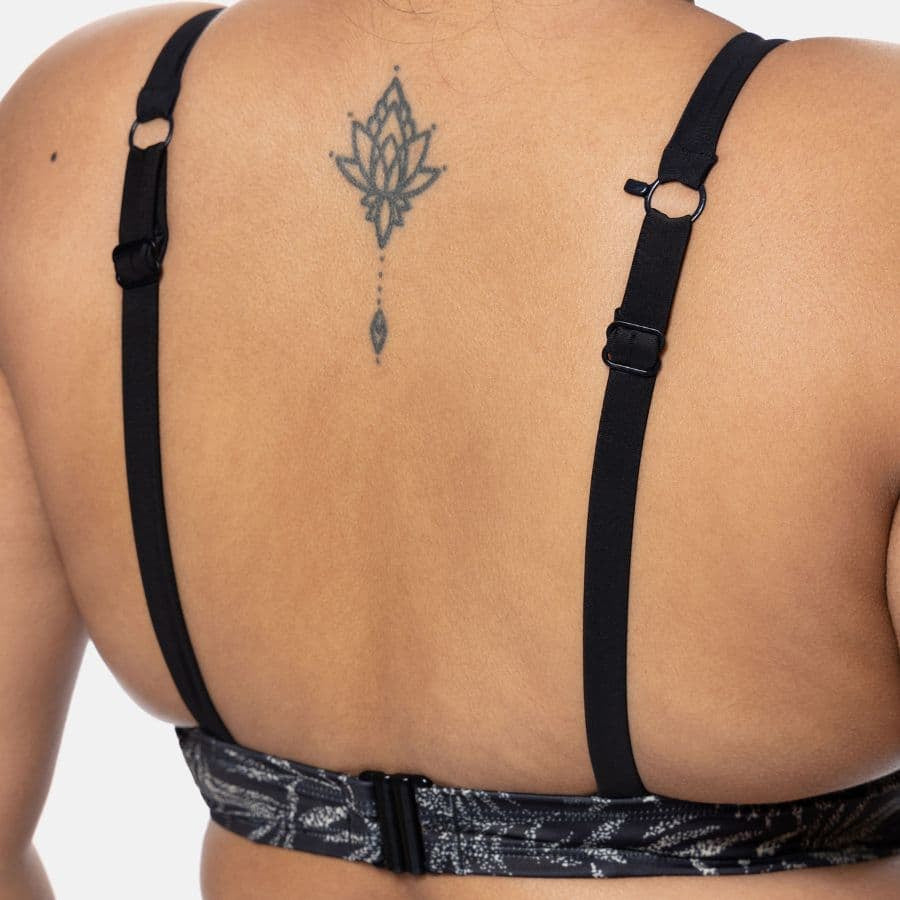 patterned bikini top capacity, Kaduma by Dorina.