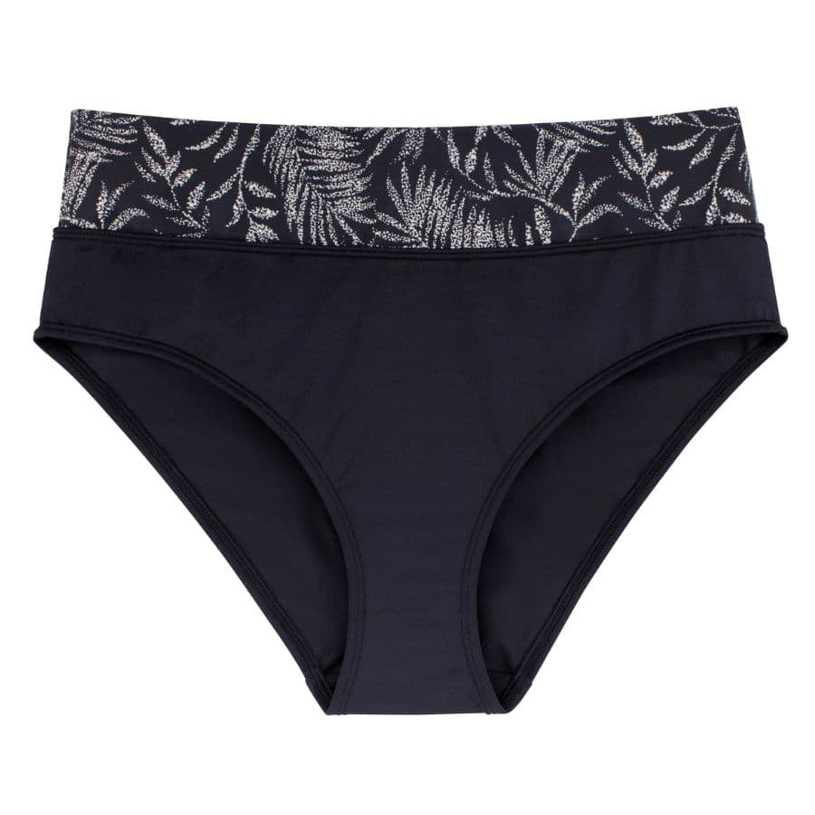 braga bikini de talle alto estampada, kaduna de dorina.