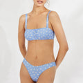 conjunto bikini bandeau sin aros, copa b de ysabel mora.
