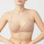Strapless bra, underwire and light padding, Ysabel Mora.