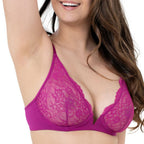 sujetador bralette escotado sin aros, rain de dorina.