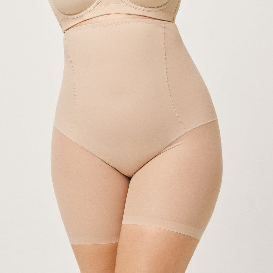 faja alta reductora pantalón, vientre plano de ysabel mora.